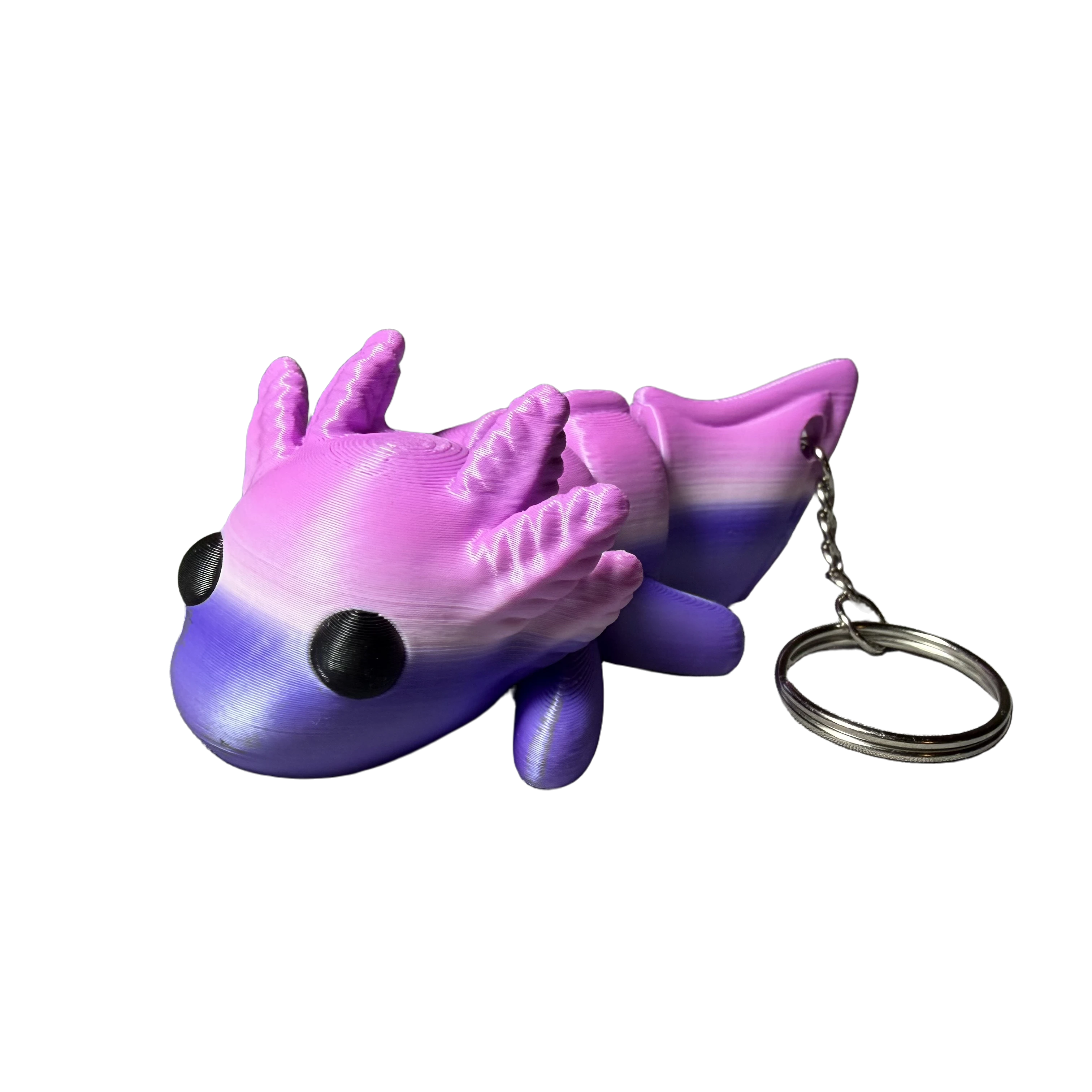 Axolotl Keychain